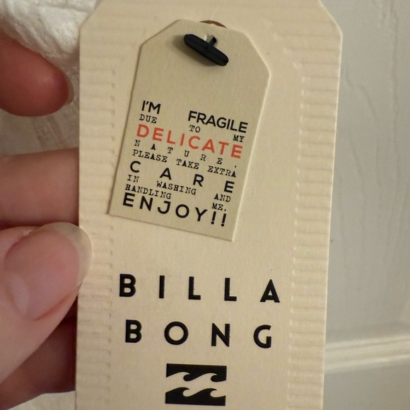 BILLABONG READY FOR SUN BEACH COVER-UP DRESS SALT CRYSTAL - WOMENS XS/6 NWT - Picture 4 of 6